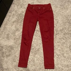 Levi’s Red Skinny Jeans